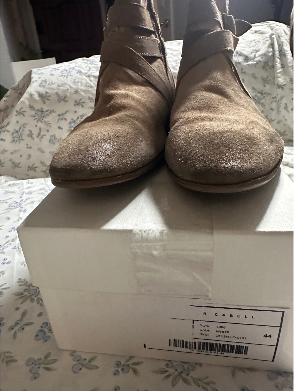 Oliver Cabell Men's Suede Ankle Boots Size 44
